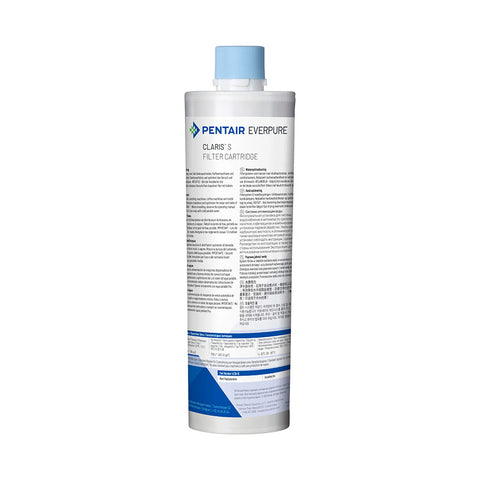 Everpure Claris S Water Filter Cartridge EV4339-10 – 400 Gallon Scale Reduction & Coffee Equipment Protection
