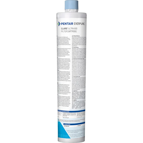 Pentair Everpure Claris Ultra M-500 Water Filter Cartridge 4339-81 – 4,200L Capacity | 0.5 GPM Commercial Filtration