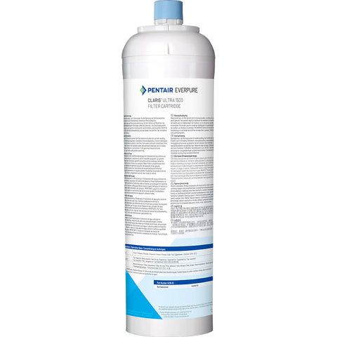 Pentair Everpure Claris Ultra XL-1500 Water Filter Cartridge 1.0 GPM – 12,100 Litres Capacity (4339-83) | Commercial Espresso & Beverage Water Filtration