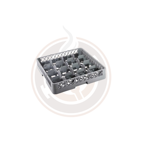 Omcan Dishwasher Glass Rack - 16 Compartment (4/case) - 43501