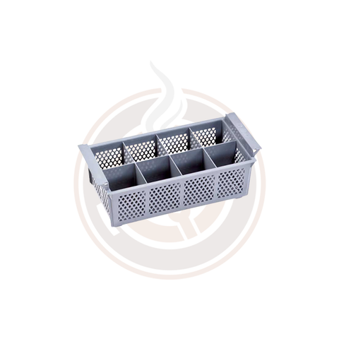 Omcan Dishwasher Cutlery Basket - 8-Compartment (10/case) - 43506