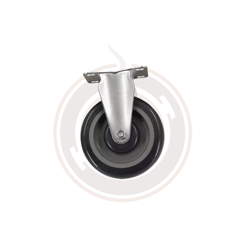 Omcan Fixed Wheels for 13118, 23731, and 31277 Solid Top Stock Carts (5/case) - 43568