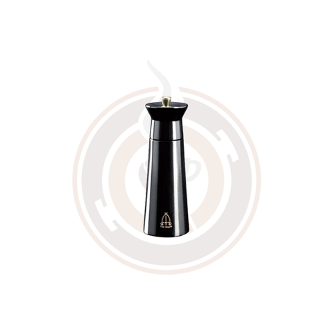 Omcan Pepper Mill - 15 cm (Beech Wood Black) (2/case) - 43690