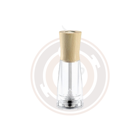 Omcan Tosca Salt Mill - 15 cm - Light Beech (2/case) - 43698
