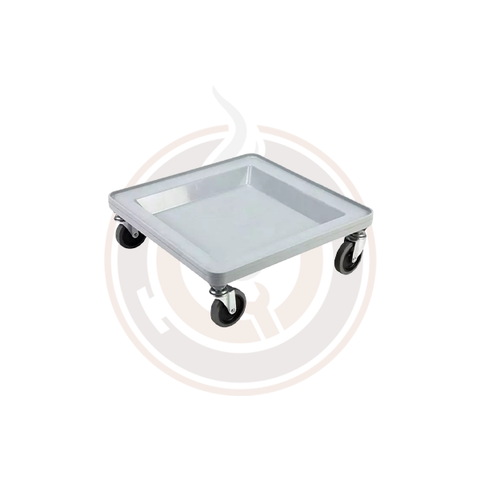 Gray Polypropylene Dish Rack Dolly without Handle