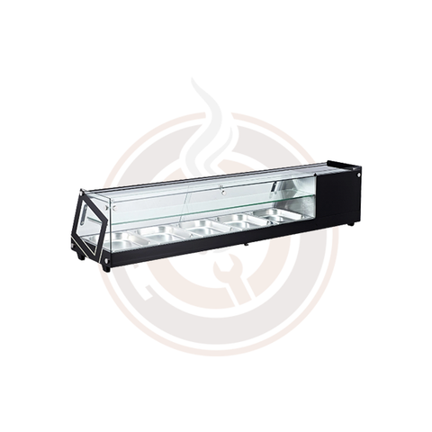 69-inch Sushi Showcase with Flat Glass with 104 L Capacity