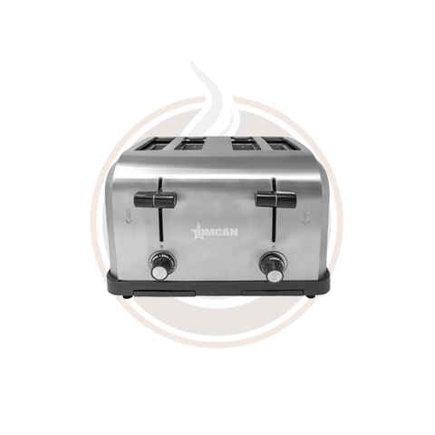 Omcan 4-Slice Commercial Pop-up Toaster - Standard duty - 44517