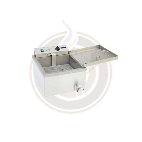 Omcan Omcan 25 lb. Funnel Cake / Donut Countertop Electric Fryer - 44522
