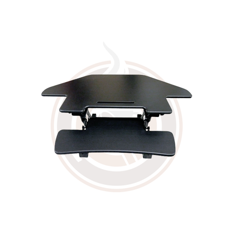 43.3″ x 23.6″ Height-Adjustable Standing Corner Desktop Desk