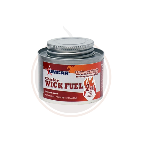 Omcan Chafer Wick Fuel with Safety Twist Cap (50/case) - 44578 / 44579 / 44580