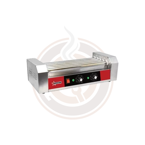 Omcan 0.65 kW Hot dog Roller with 5 Rollers - 44690