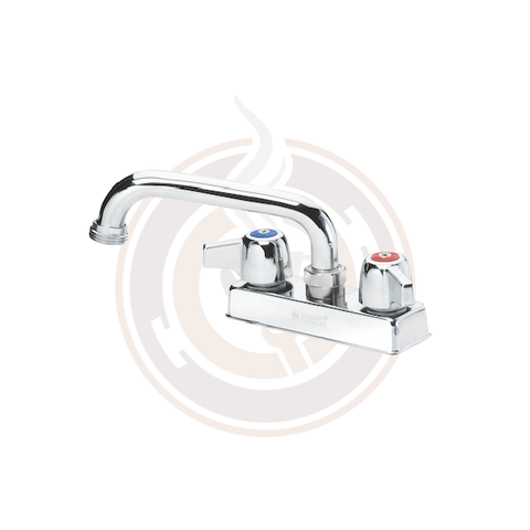 Omcan Deck Mounted with 10″ Long Spout Faucet (Low-Lead) 44719