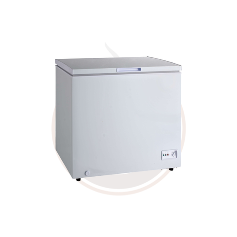 Omcan 37-inches Chest Freezer with Solid Flat Top - 46502