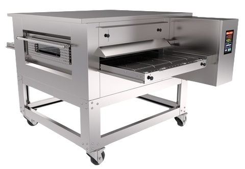 Omcan 63" Electric Conveyor Pizza Oven with 20" Wide Belt - 46725