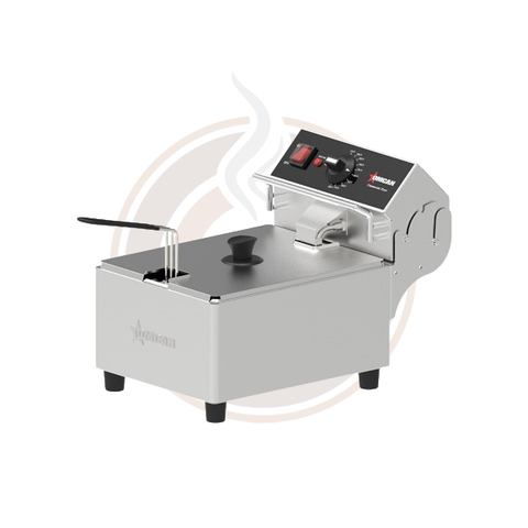 Omcan Elite Series 10 lbs Capacity Electric Countertop Single Basket Deep Fryer - 120 V, 1800 W - 47281