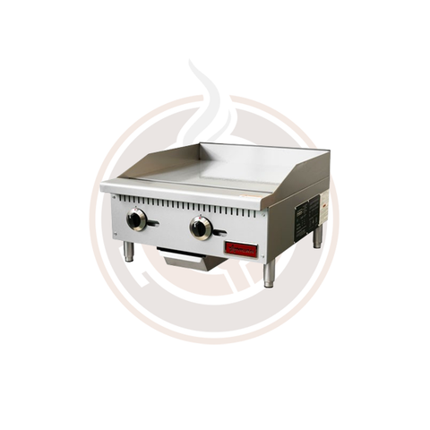 Omcan Countertop Griddle With Burners - 47374 / 47375 / 47366