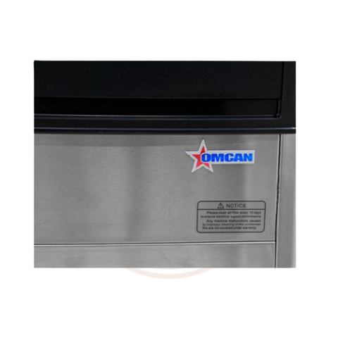 20″ Ice Maker Machine with 40 lb. Ice Bin – Ice Yield 120 lb. per Day - 47483