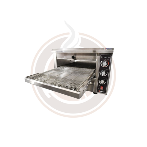 Omcan Countertop Conveyor Oven with 14" Belt - 3600 W, 240 V, 1 Phase - 48387