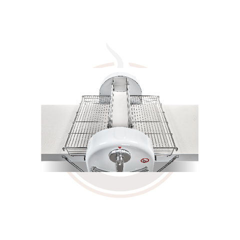 Trento 11 lb (5 kg) Dough Sheeter Floor Model with 28″ Table – 750 W, 220 V, 1 Phase