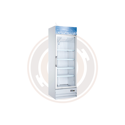 27-inch Glass Door Freezer
