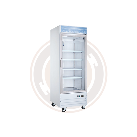 Omcan 31-inch 1 Door Swing Glass Freezer - 50030