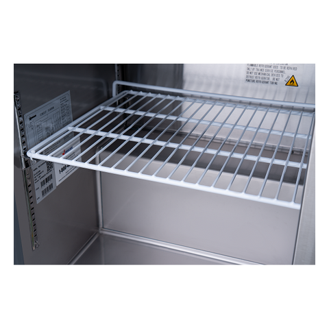 Omcan 36″ Two (2) Door Undercounter Refrigerator, 8.7 cu. ft (246 L), Stainless Steel - 50102