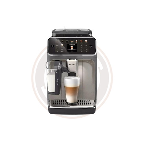 Philips 5500 LatteGo Super Automatic Espresso, Cappuccino, & Latte Machine with SilentBrew - EP5544/90
