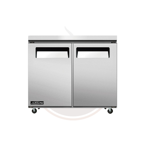 Juneau 36″ Undercounter Freezer Double Doors Stainless Steel, 4.9 cu.ft. / 138 L Capacity, 115 V, 780 W