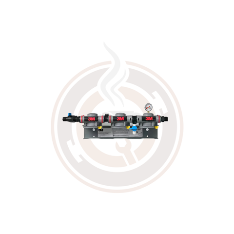 3M™ High Flow Series DUAL FLOW MANIFOLD (DF2XX), 6228401, 3/4 in MNPT, Twin Head