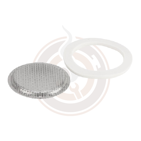 Bialetti Replacement Pack for Venus/Kitty/Musa - 1 Silicone Gasket + 1 Filter
