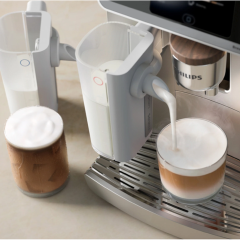Philips Cafe Aromis 8000 Super Automatic Espresso Machine with LatteGo Pro - EP8757/20