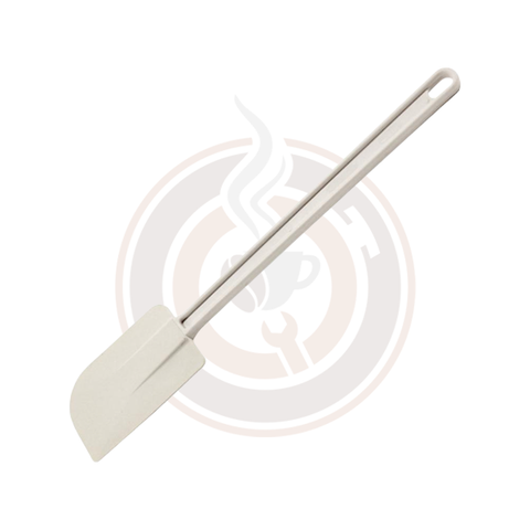 16-inch White Rubber Scraper with Plastic Handle