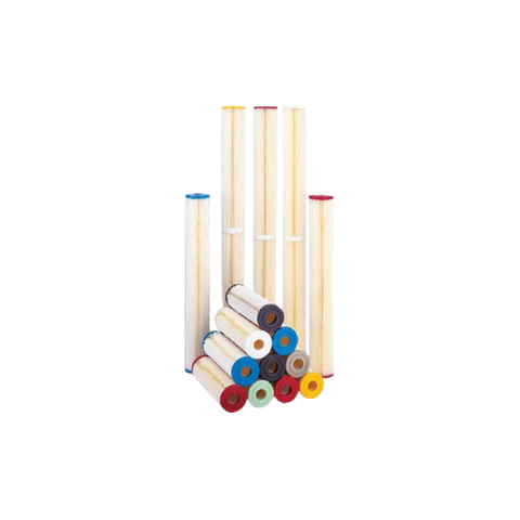Harmsco 801-1-20HT High Temperature 1 Micron Water Filter Cartridge – 20" Sediment Filter (24 Pack) | Commercial Water Filtration