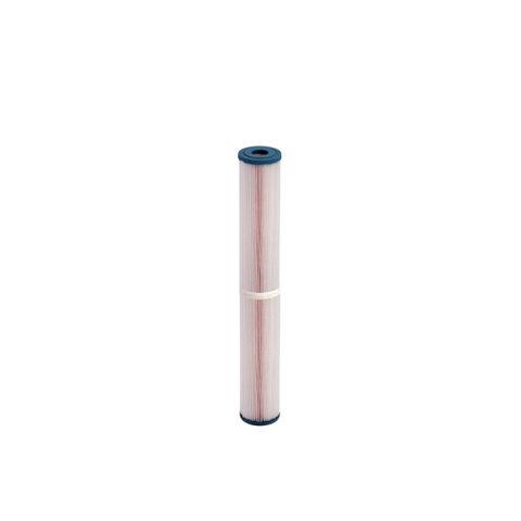 Harmsco 801-1-20 20" x 2.5" 1 Micron Pleated Polyester Sediment Filter Cartridge | Case of 24 | SKU: 801-1-20