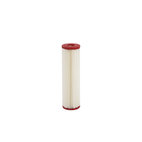 Harmsco 801-10 Premium Polyester Pleated Filter Cartridge 9-3/4" 10 Micron | Case of 24 | SKU 801-10
