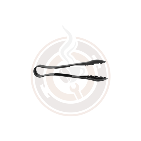 Omcan Polycarbonate Scallop Tong (12") - Black (25/case) - 80159