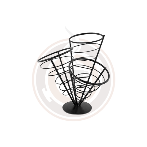 Omcan French Fries Holder (3 Cone holder) - (5/case) - 80256