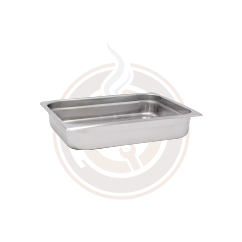 Omcan Half-Size Anti-Jam Stainless Steel Steam Table Pan - 2.5" Deep (10/case) - 80262