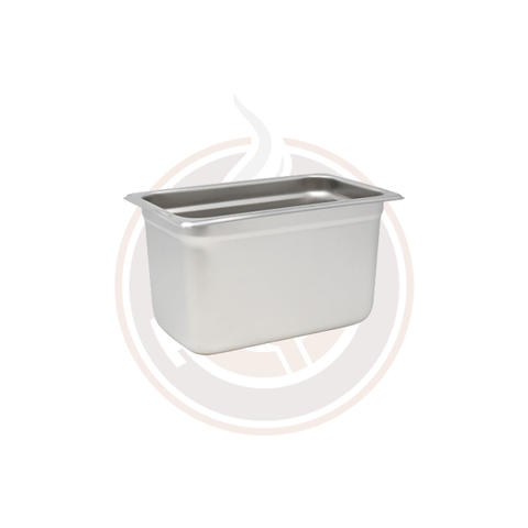 Omcan Quarter-size Anti-Jam Stainless Steel Steam Table Pan - 6" Deep (10/case) - 80274