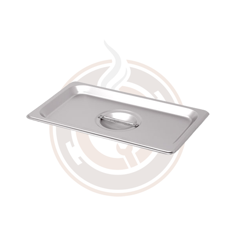 1/6-size Solid Stainless Steel Steam Table Pan Cover