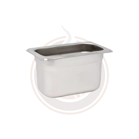 Omcan Ninth-size Anti-Jam Stainless Steel Steam Table Pan - 4" Deep (15/case) - 80283