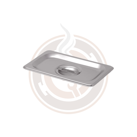 Omcan 1/9-size Solid Stainless Steel Steam Table Pan Cover (20/case) - 80284