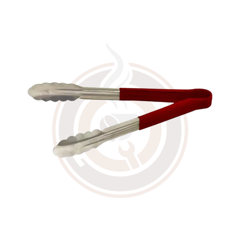 Omcan Heavy-Duty Tong with Plastic Handle (9") (20/case) - 80538 / 80539 / 80540 / 80541 / 80542