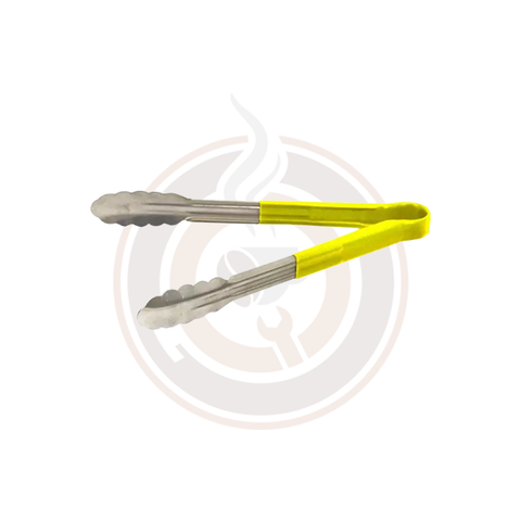 Omcan Heavy-Duty Tong with Plastic Handle (12") (15/case) - 80543 / 80544 / 80545 / 80546 / 80547