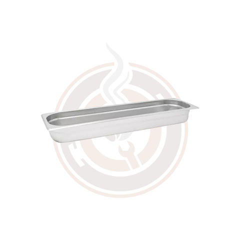 Half-size Long Anti-Jam Stainless Steel Steam Table Pan – 2.5″ Deep