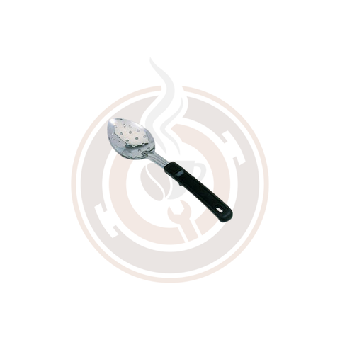 11-inch Stainless Steel Perforated Basting Spoon with Stop-Hook Handle