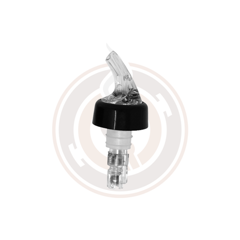 Clear Spout Pourer with Clear Tail & Collar