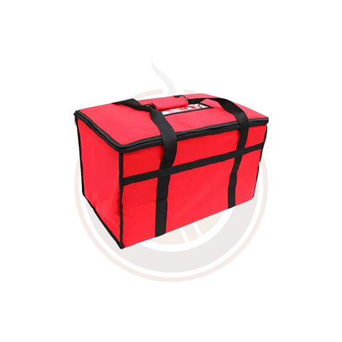 Omcan Insulated Delivery Bag - Red (4/case) - 80948