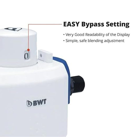BWT Besthead Flex Universal Water Filter Head – Quick Change, 3/8" Elbow