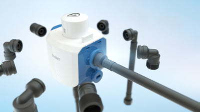 BWT Besthead Flex Universal Water Filter Head – Quick Change, 3/8" Elbow